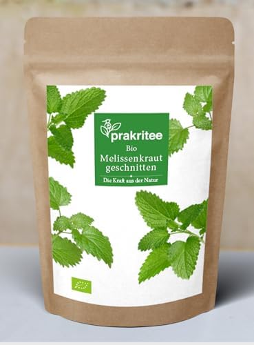 BIO Melissenkraut 100g Melissenkraut geschnitten Melissenkraut | Nachhaltig und biologisch angebauten Melisse | ORGANIC Lemon balm cutted | DE-ÖKO-044