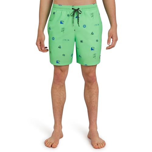 Quiksilver Men's Swimwear Regular Fit Stretchable Comfort Liner Swim Trunks (S-XXL)3