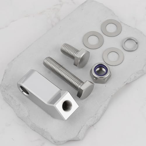 Extension de phare moto pour installer un carénage sur Harley Dyna Super Glide