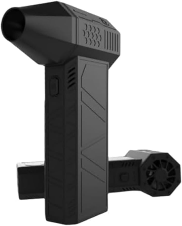 Kisigim 送風機 スーパージェットファントブロワー ジェットドライ ブロワー ミニ ミニジェットファン ポータブル 手持ち強力