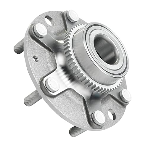 Image of Detroit Axle - Piar Rear Wheel Bearing and Hubs Assembly with 6-Lug for Hyundai Entourage 2007 2008 & Kia Sedona 2006-2012 2014 2015, w /ABS