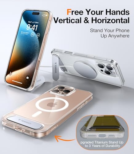 Coque iPhone 16 Pro avec support pour protéger la caméra et éviter les chutes - 5
