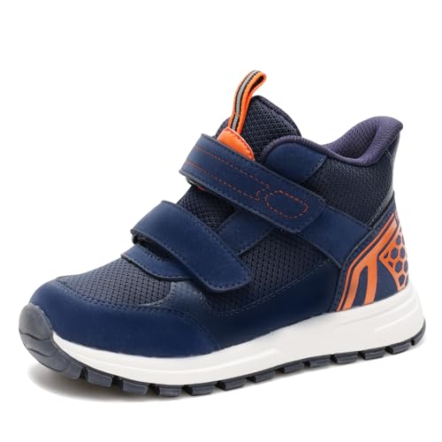 princepard Toddlers Orthopedic Shoes for Kids with Arch and Ankle Support,Fashion Mesh Breathable Sneakers Blue 9 Toddler