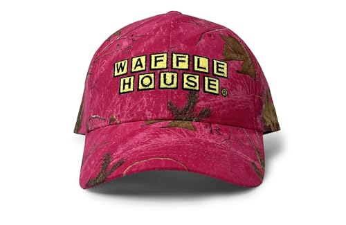 Realtree Color Camo Waffle House Embroidery Logo Hat | Adjustable