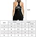YINI - Camiseta de Tirantes de Malla con Espalda Cruzada para Yoga,...