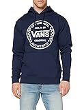 sudadera vans hombre baratas Capucha con cordón Vans Auténtico Checker Po Sudadera con Capucha, Azul a Cuadros, L para Hombre
