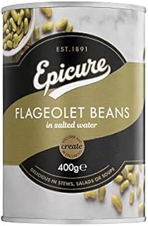 Epicure Green Flageolet Beans 400 g (Pack of 12)