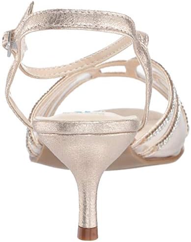 Touch Ups Women's Layla Heeled Sandal, Champagne, 6.5 W US | Image 2