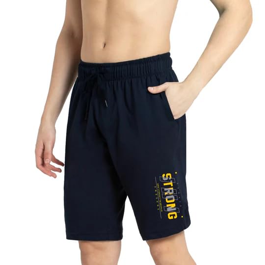 Image of KART BLACK Plus Sizes Men's Cotton Regular Fit Shorts (Pack of 3)