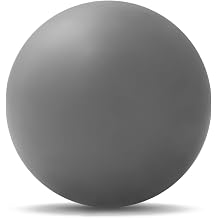 WOVTE Massage Lacrosse Ball for Myofascial Release, Foot, Back, Trigger Point Treatment Ball, Muscle Knot, Yoga Grey