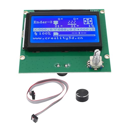 Panneau de commande imprimante 3D Ender 3 Pro avec écran LCD 12864 et câble - 5