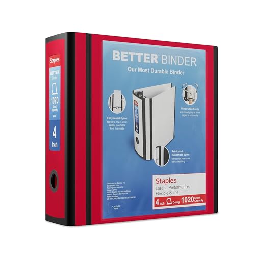 Staples Better Binder, 4