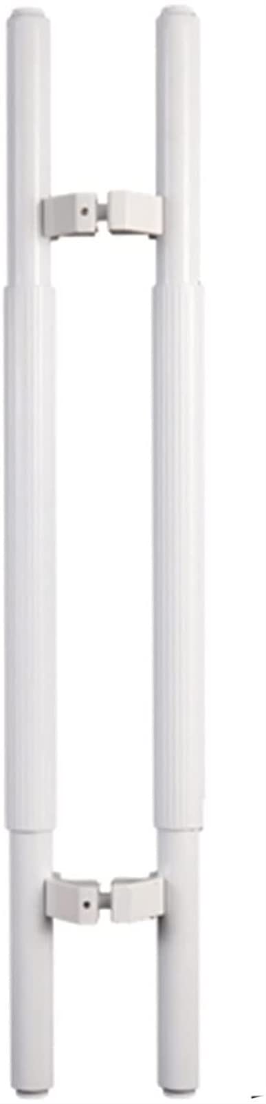 Poignée de porte de grange coulissante en verre ou bois noir mat 24-40 pouces