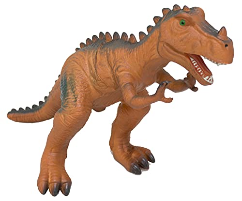 Dinossauros Infantil Dino World 4 Modelos BBR TOYS (R2882_TREX_MARROm)