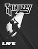 Thin Lizzy T Shirt Life Band Logo Official Mens Black XL #2
