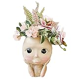 💕 【Macetas Art Plant】 El diseño único hace que las macetas estén llenas de arte, no son solo las macetas para plantar flores, sino maravillosas decoraciones para su hogar.