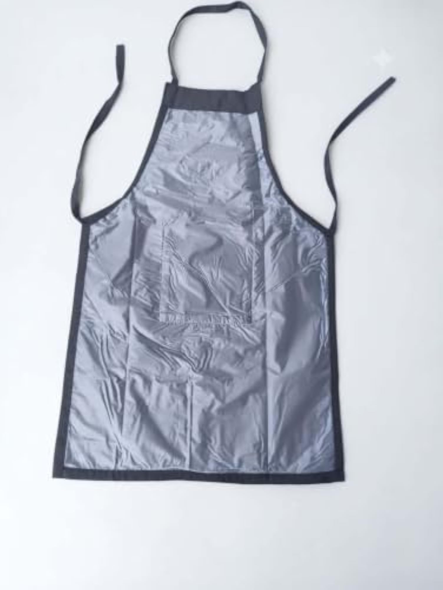 Cotton Waterproof Kitchen Apron with Pocket, Pack OF 2, Dark Grey