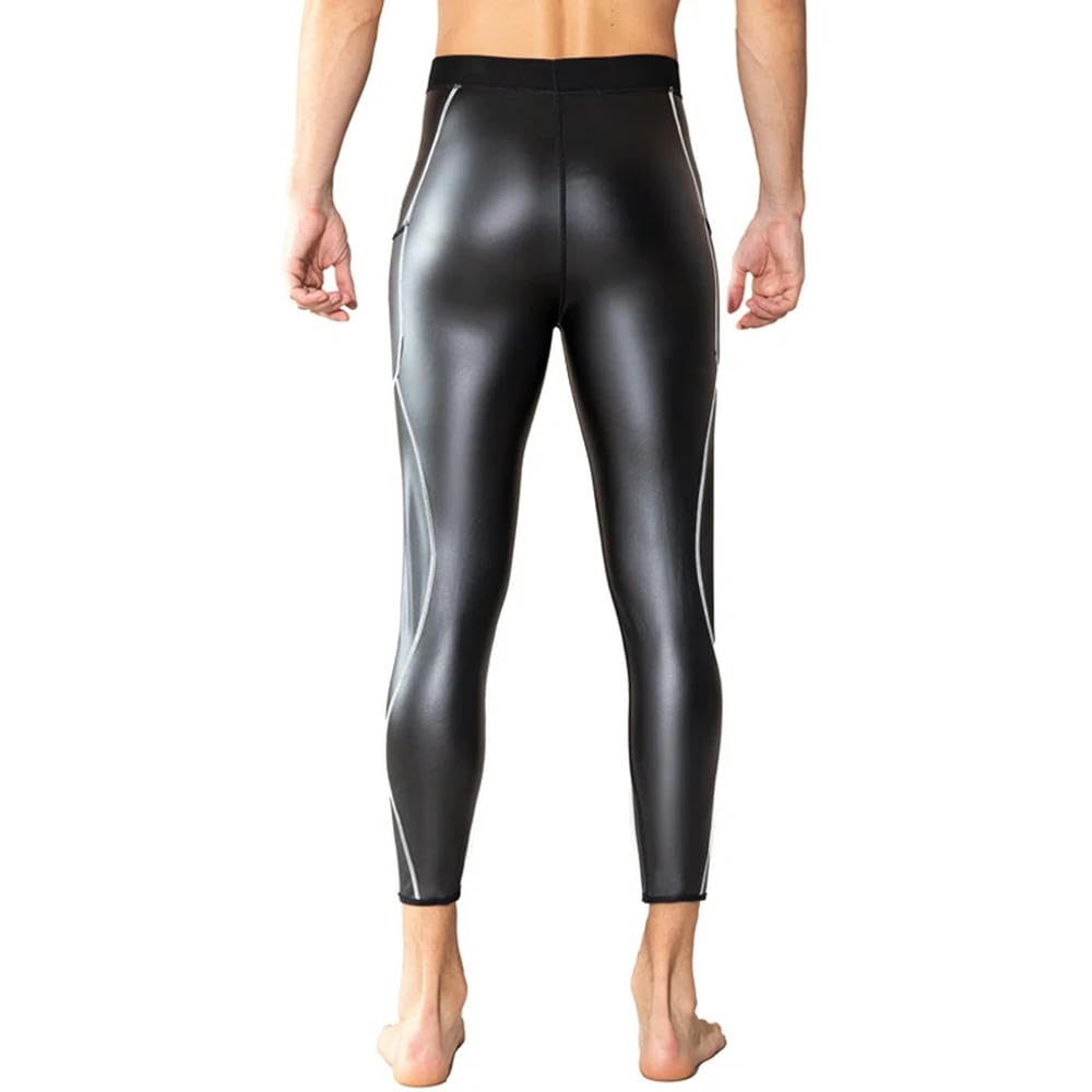 JCVBN klub nocny impreza spodnie taneczne rock steampunk sztuczna skóra męskie skórzane spodnie skinny fit rozciągliwe modne spodnie ze skóry PU