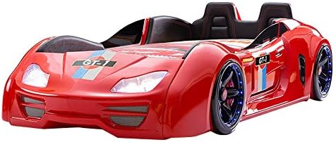 Contemporary Turbo Car Bed Opening Doors and Interior, Twin