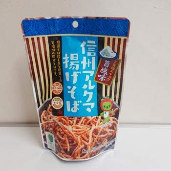 Amazon 信州アルクマ揚げそば旨塩味 信州アルクマ揚げそば そば 通販