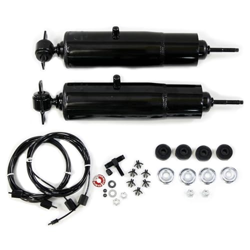 Image of Gabriel 49135 HiJackers Rear Adjustable Air Shock Absorbers Fits Chevrolet Camaro; Ford Country Squire, Courier Sedan Delivery, Del Rio Wagon, Ranch Wagon, Skyliner; Pontiac Firebird (1 Pair)