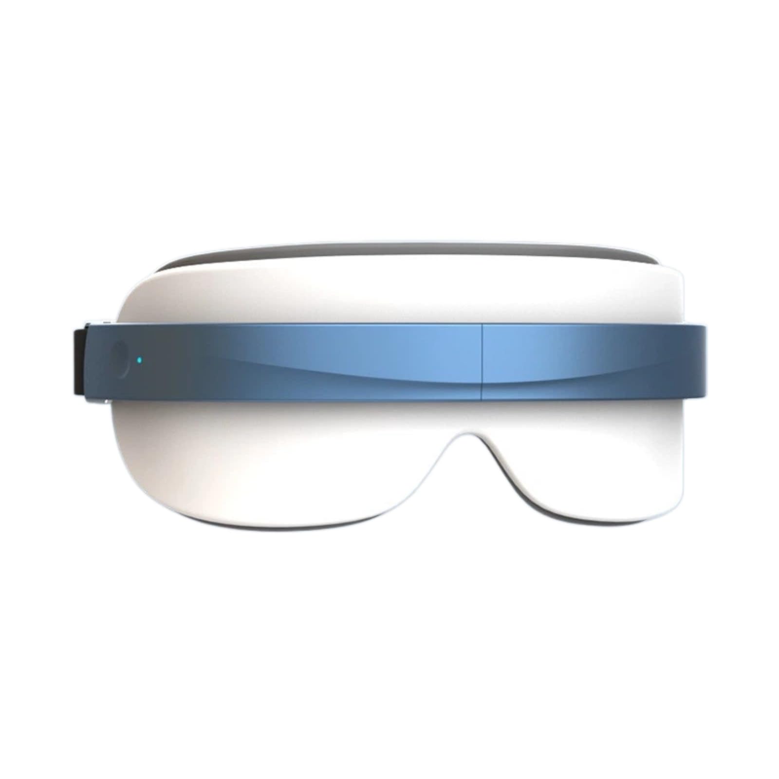 Masajeador de ojos inteligente con calor de grafeno, vibración y música integrada, dispositivo de masaje de ojos recargable plegable, máscara portátil para el cuidado de los ojos cansados, ojos secos
