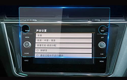 Protection verre trempé 8 pouces pour l'écran tactile du Tiguan