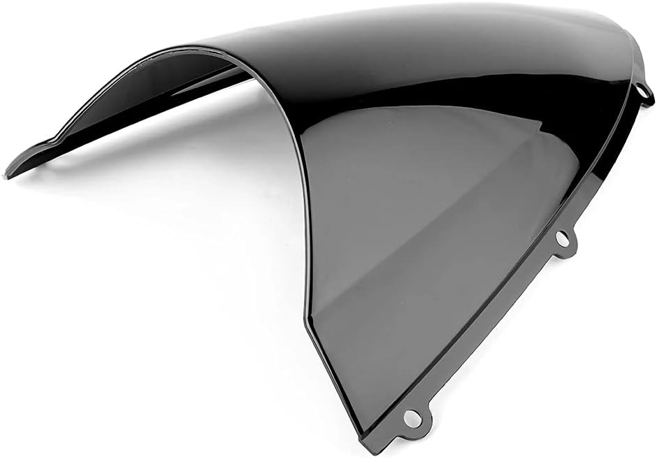 Windscreen for Kawasaki ZX6R ZX6RR ZX600 2005 06 07 2008 ZX10R 2006 2007 Windshield - Black