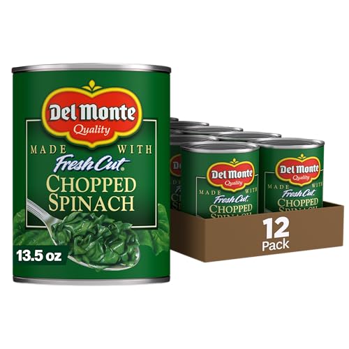Del Monte Canned Fresh Cut Chopped Spinach