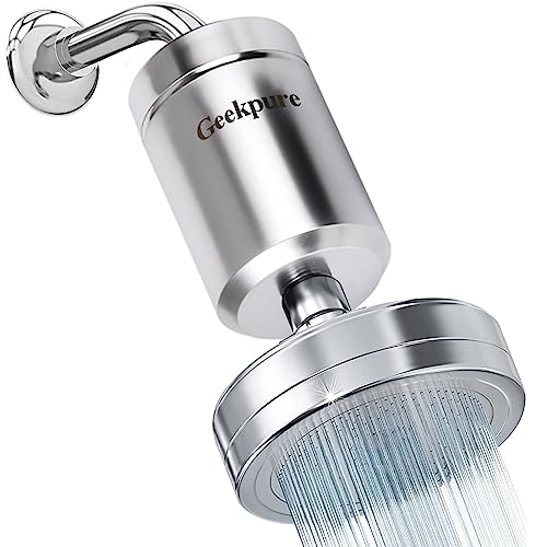 Check Out This Geekpure 5-stage Shower Filter Reduces Chlorine Odor Rust Sediments- Improves Skin Hair Condition