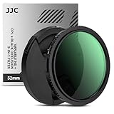 52mm 3in1 ND & CPL & Black Diffusion Mist Effect 1/4 Filter,Variable ND4-32(Stop 1-5) Polarising Mist Soft Filter,Nitto True Color Circular Polarizing with 28-Layer Coating for Dynamic Scene Shooting
