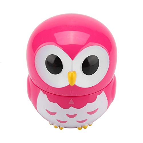 Cronômetro de cozinha Forma de coruja sem cheiro Material ABS Cronômetro de cozimento com intervalo