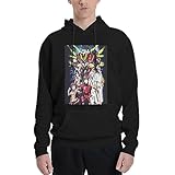 革命機ヴァルヴレイヴ 男性のカジュアルでゆったりとしたスポーツ用のフード付き衛衣、青年のトレンドの個性的なポケット付きの快適な衛衣。Xl