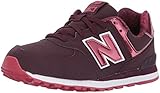  New Balance 574, Zapatillas Unisex Niños, Rojo (Burgundy), 38 EU