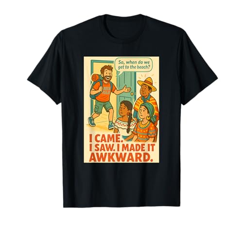 Ho fatto un momento imbarazzante vintage socialmente imbarazzante Maglietta