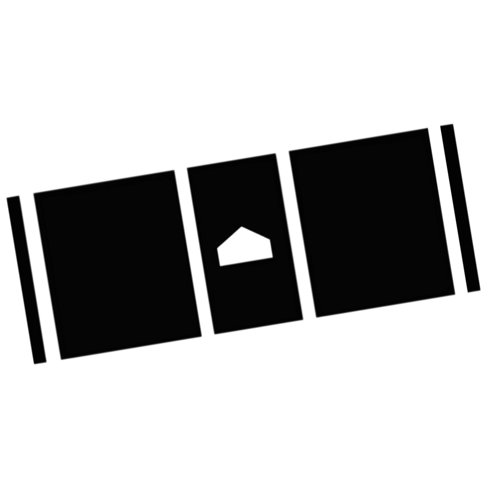 Vaveren Baseball Hitting Mat, Hitting Practice Equipment, Auxiliary Tool Anti Slip Batting Cage Mat for Training Pitching, Black