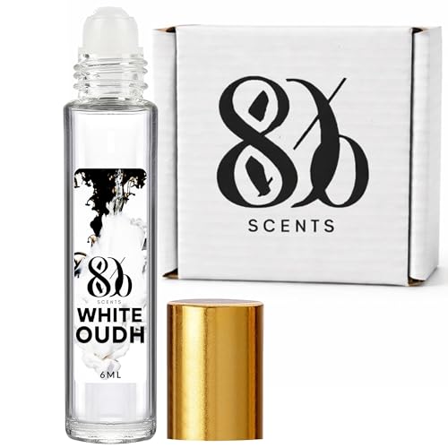 Image of 80% Scents White Oudh Attar Perfume Oil 6ml | Attar Perfume for Men