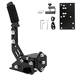 Marada USB Handbrake with Clamp & Multi-hole Adapter Plate 14Bit USB Hall Sensor Only PC Windows Systems for Racing Games Euro Truck brake Simulator/Assetto Corsa/DIRT/Forza Horizon 5/BeamNG.drive/LFS