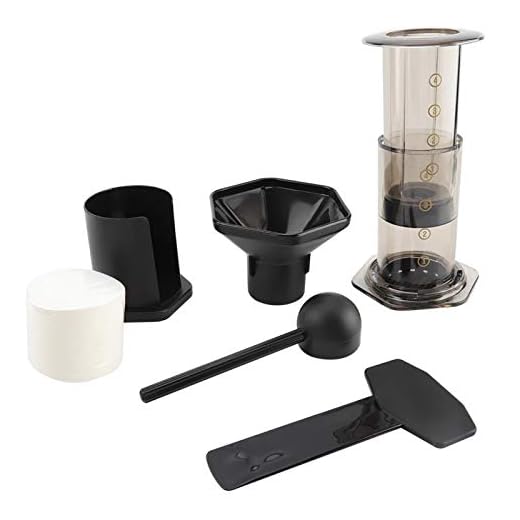 Espresso kaffekanna Maker Kit bärbar handpress Kaffekanna Mini kvarn med filterpapper gör snabbt gott kaffe utan bitterhet