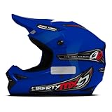Capacete Motocross Pro Tork Liberty Mx Pro Tam. 60 Azul