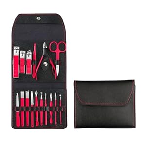 Nail Clippers Set Multifunctional Full Set of Nail Clippers Nail Clippers Manicure Pedicure Tools Beauty (D 13.7 * 11cm)