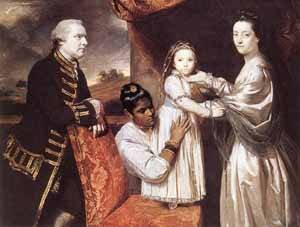 Peinture à l'huile George Clive par Joshua Reynolds, l'esprit de famille dans votre déco
