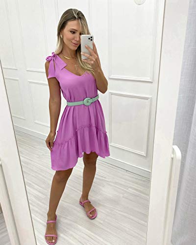 Vestido Sicília Rosa