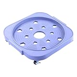 Dispose de cinq roues pivotantes à 360 degrés qui offrent un mouvement multidirectionnel sans effort sur les sols plats en béton ou en carrelage tout en réduisant la tension physique sur vos genoux et le bas du dos