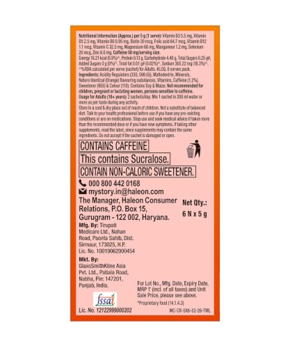 Buy Centrum Recharge: Tasty Orange Flavoured Powder Drink Mix | No Added Sugar| Instant Energy & Hydration | 13 Vitamins & Minerals | Boosts Immunity | Vitamin B, C, Zinc, Magnesium | Pack of 36 sachets Online at Low Prices in India - Amazon.in - Image 5
