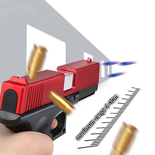 Toy Guns With Soft Bullets,Goggles,Gift For Boys And Girls Educational Toys Ages 6+ (Red #TOP2