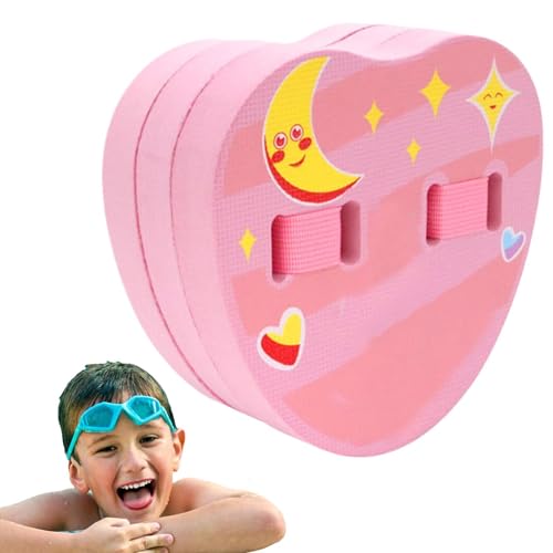 Flotador Espalda Infantil - EVA 3 Capas, Dibujos Animados, Hebilla Ajustable Doble Cierre - Entrenador Natación Espalda Infantil | para Playas, Piscinas, Acuáticas, Principiantes, Niños Y
