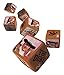 MasterPieces Game Day - John Wayne Dice Pack - 6 Piece Officially Licensed Dice Set - D6 Standard Size