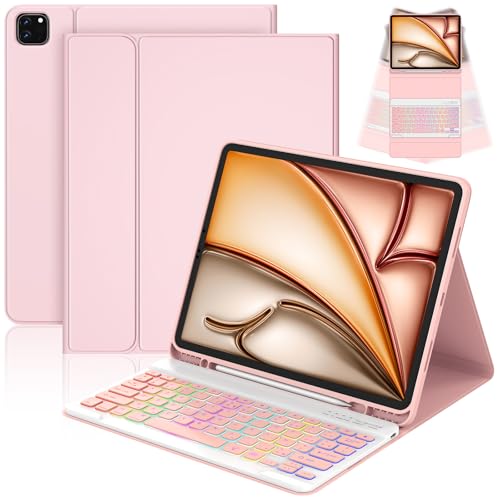 Clavier Bluetooth iPad Air 13 M3 2025 magnétique et iPad Pro 12.9