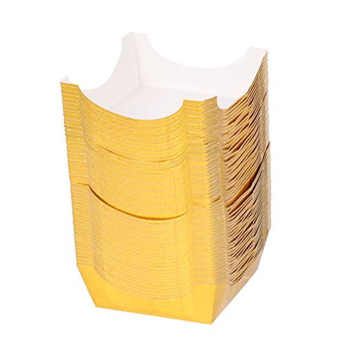 Ipetboom 100 Pezzi Pirottini Quadrati per Mousse e Cupcake in Alimentare Resistenti e Oleorepellenti Decorativi per Feste Matrimoni e Compleanni